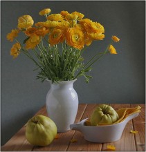 Mit Quitten ... / ***
