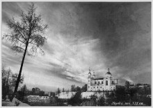 Auf dem Baum, der Himmel und der Kirche. / .........................................