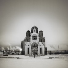 Kirche auf der Straße P. Glebko / ***