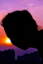 Silhouette von Kopf / ***