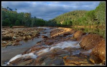 Abend am Fluss .... / ******