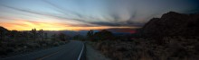 Sonnenuntergang im Joshua Tree parke / ***
