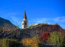 Chi la stagione autunnale nel villaggio / nel villaggio