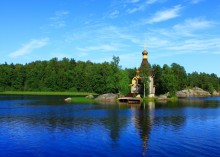 Tempel auf der Insel ... / ***