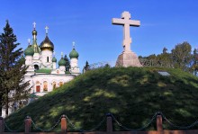 Massengrab der russischen Soldaten starben in der Schlacht von Poltawa / ***