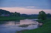 Abendstimmung am Ruza / ***