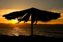 ... Mit Blick auf Ägypten / Jordan. Red Sea.