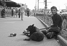 Mensch und Hund. / ***