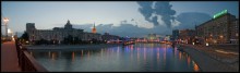 Blick von der Brücke von Borodino / ***
