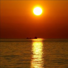 Sonnenuntergang über der Ostsee / ***