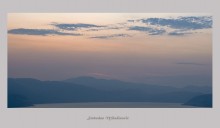 Sonnenuntergang über der Donau. / ***