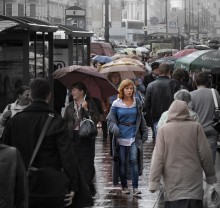 In unserer Stadt, regen ... / ***