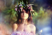 Nastya / girl in delicate colors