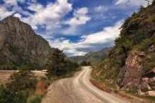 Auf den Straßen des Altai / ***
