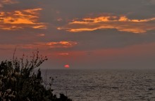 "Overseas sunset" / -------------
