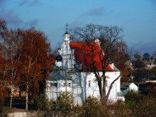 Tempel und ein Baum / ***
