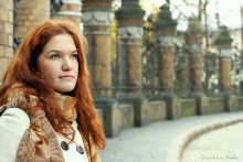 Das Mädchen - Herbst. / --------------