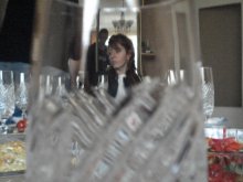 Eine Frau in einem Glas / ***