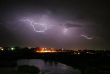 Mozyr und ein Gewitter / ***