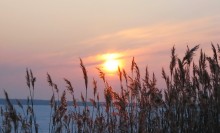 verschneiten See / **********