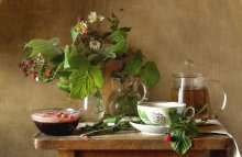 Mit Himbeermarmelade / ***