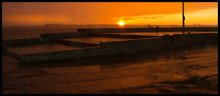regnerischen Tag bei Sonnenuntergang ... / ***