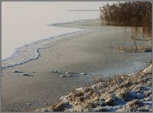 Am ersten Morgen des neuen Jahres. Das erste Eis und der erste Schnee. / ***