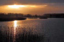 Abend auf dem Stausee / ***