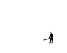 Nach dem Schnee oder sehr einsam Hausmeister. / ***