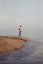 Einsamer Fischer / ***