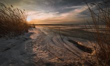 Winter-Abend in der Bucht / ***