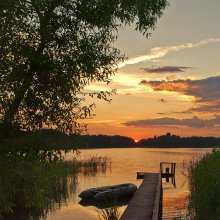 Sonne im "Loch" / ***