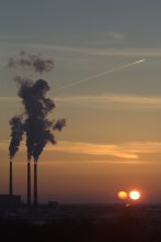 ein schöner Sonnenuntergang ... / ***