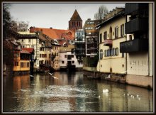 regnerischen Straßburg / ,,,,,,,,,,