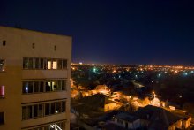 Blick vom Balkon / ***