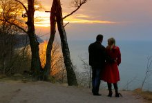 Sehen Sie den Sonnenuntergang / * * *