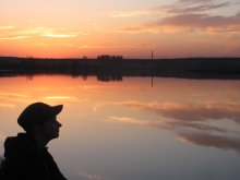 Sonnenuntergang über Volma und Sasha / ***