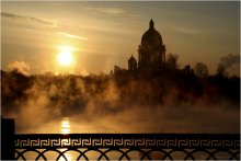 Petersburg, der Newa, minus 24 Grad Celsius / ***