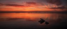 Die Palette der See Sonnenuntergang / ***