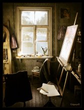 Fenster. Atelier des Künstlers / ***