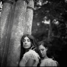 dream within a dream / 6x6 film Ilford pan50
