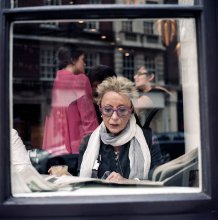 Stranger in einem Cafe in der Marylebone / ***