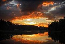 Die Juli-Sonnenuntergang .. 2 / *****************
