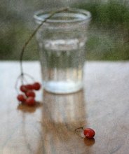 Red berry zerbröseln ..., dass der Sommer vorüber ist, und die perfekte ... / ..............