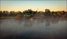 Am frühen Morgen, Morgennebel ... / ***