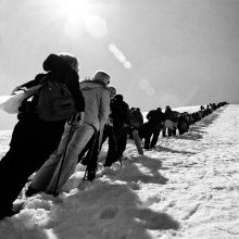 Klettern auf Hoverla (Karpaten) / ***