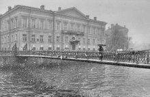 snow is falling / ***