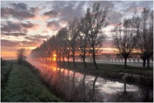 The day begins. / Surise...