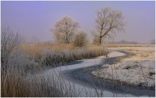 Winter in Belgium. / A very cold morning in my region.
