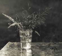 Der letzte Strahl der untergehenden Sonne ... / ...........